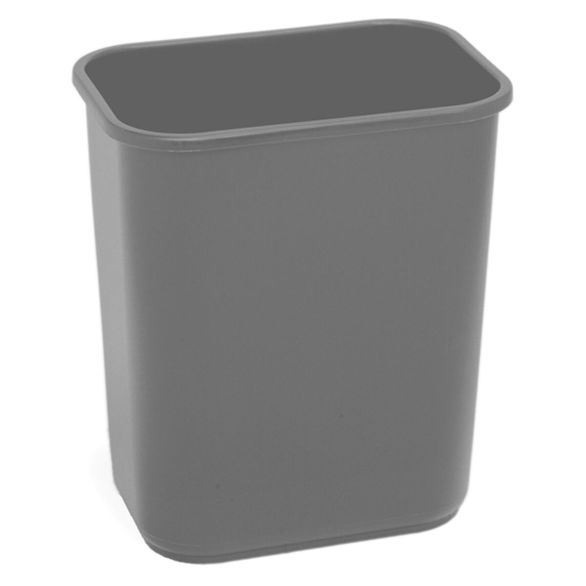 Hefty White Plastic Wastebasket in the Wastebaskets department at