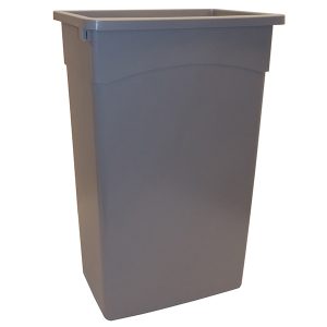 Wall Hugger® Receptacle 23 Gal. Grey • Ccp