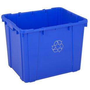 Curbside Recycling Bin 14 gal. Blue - CCP